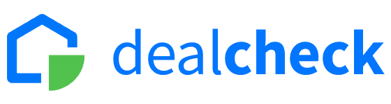 DealCheck logo.